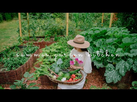 #75 Summer Kitchen: Cooking with What My Garden Gives Me Countryside Life