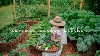 #75 Summer Kitchen: Cooking with What My Garden Gives Me | Countryside Life