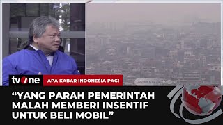 Udara Buruk Jakarta, Alvin: Kondisi Hari Ini Ibaratnya Sakit, Sakitnya Sudah Menahun | AKIP tvOne