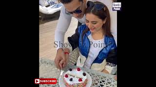 Fiza from Betiyaan drama with her Husband celebrating her Birthday #shorts