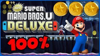 6-6 Thrilling Spine Coaster ❤️ New Super Mario Bros. U Deluxe ❤️ 100% All Star Coins