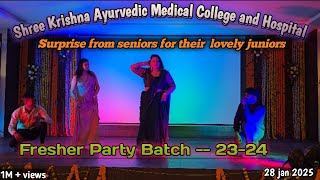 dance for freshers party in  college //  group dance // SKAMCH Varanasi