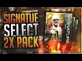 *OMG* I GOT THE BEST PULL?! 2x GUARANTEED SIGNATURE PACK OPENING - Madden Mobile 18