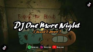 DJ One More Night X Tragedi Kamar Mandi Mengkanee Viral Tik Tok 2023 ( Slowed&Reverb )🎧