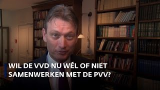 Wil de VVD nu wel of niet samenwerken met de PVV?