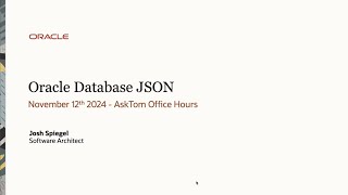 Using Oracle Database as a MongoDB-compatible JSON document store