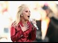Lady Gaga Sings National Anthem at Super Bowl 50