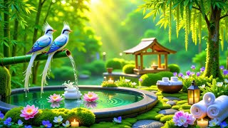 Calming Music with Bamboo Water Fountain - Stress Relief Music, Sleep Music, Relax Mind and Body #02