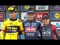 epic finale in last race before de ronde dwars door vlaanderen 2022 men s highlights