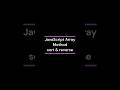 JavaScript Array Method sort & reverse #javascript #js #coding
