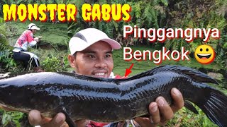 NAJUR DI TEMPAT KEMARIN GAK NYANGKA DAPAT GABUS BESAR,  SAMPAI BENGKOK PINGGANGNYA