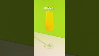 How To Make A Bellini ✨ #shortsrecipe #shorts #drinksforsummer #drinks