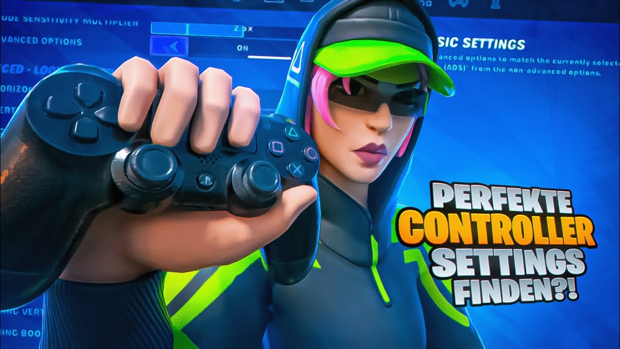 BEST SETTINGS IN FORTNITE UPDATED FOR CONTROLLER!!!!! - YouTube