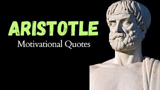 Aristotle Quotes People Wished They Knew Sooner | Aristotle Quotes | STOIC QUOTES | Quotes For All
