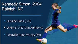 Kennedy Simon Wake FC Leesville RD 2024