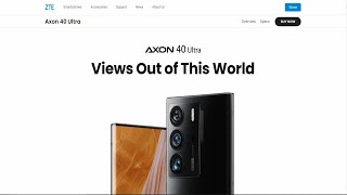 Specs Review: ZTE Axon 40 Ultra