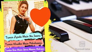 Vaaste Song Dhvani Bhanushali | Piano Cover Chords Instrumental By #pianoboytanmay