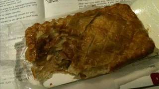 tasting pie イギリスのコンビニのチキン\u0026マッシュルームパイを食す。