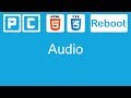 HTML5 and CSS3 beginners tutorial 9 - New audio tag