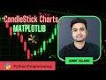 Candlestick Chart using Matplotlib | Python | Sunny Solanki