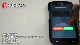 Smart IR for Android! Universal Remote for 700,000 Devices!