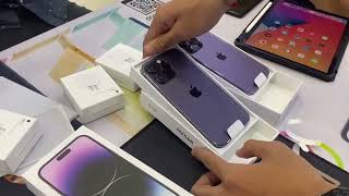 Unbox  បើកប្រអប់ Iphone 14 Pro max ជាមួយបេកគីឌៀល (beckie Deal computer)