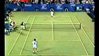 Pete Sampras great shots selection against Michael Chang (US Open 1993 QF)