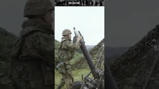 120mm Mortar Training by JGSDF