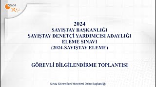 2024 Sayıştay Eleme Görevli Eğitim Sunumu