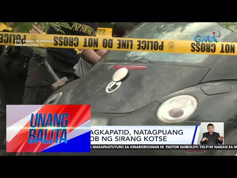 2 batang magkapatid, natagpuang patay sa loob ng sirang kotse Unang Balita