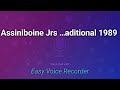 🔥assiniboine jrs singers men s traditional 1989