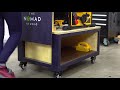 diy mobile table saw cart for dewalt dwe7491rs