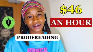 Earn $19 - $46 Per Hour Doing Proofreading Jobs Online No Experience