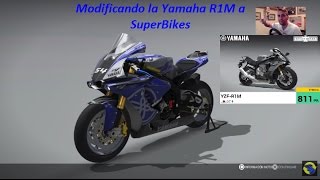 Ride 2 Modificando la Yamaha R1M a SuperBikes