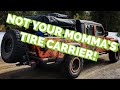 RIGd UltraSwing Hitch Carrier on a GLADIATOR!!! How To & First Thoughts