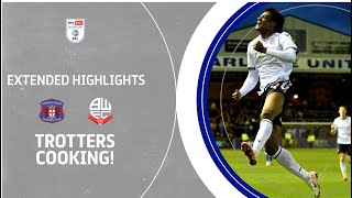 TROTTERS COOKING! | Carlisle United v Bolton Wanderers extended highlights