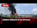 Minibus Terbakar di Ruas Tol Boyolali, Pengendara Panik - iNews Malam 03/03