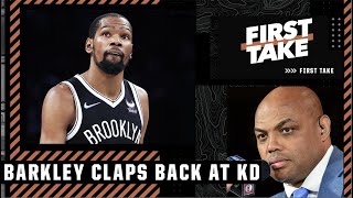 Stephen A.: The fact is Kevin Durant has more hardware than Charles Barkley! | First Take