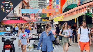 Namdaemun Market to Gwanghwamun at Sunset | Aug.2022 | 4K KOREA