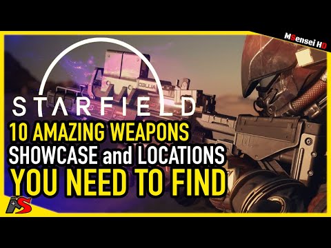 STARFIELD 10 AMAZING Weapons Showcase and Locations Va'ruun Secret Ammo type & more in Starfield