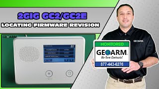 2GIG GC2/GC2E Locating Firmware Revision