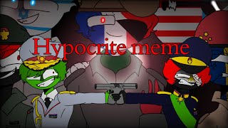 Hypocrite meme countryhumans