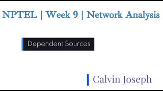 Network Analysis - NPTEL - Week 9 - Problem Solving and Doubt Clearing Session