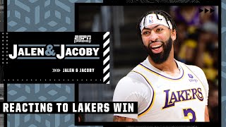 If the Lakers win a title this year it will come down to Anthony Davis  - Jalen | Jalen & Jacoby