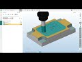 sprutcam tutorial 200 milling 3d mold plate toolpath machining