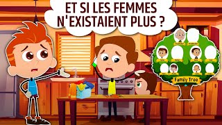 et si les femmes n'existaient plus ? Histoire en Français | Enfants Apprenant Des Histoires