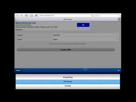 AT&T APN settings for iPad AT&T APN settings for iPad