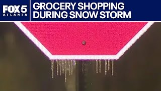 Georgians brave snow, ice for last-minute groceries | FOX 5 News