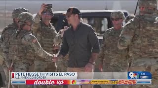 Secretary of Defense Hegseth visits El Paso