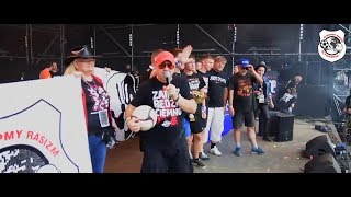 Jurek Owsiak i Stowarzyszenie NIGDY WIĘCEJ na Woodstocku – „Wykopmy Rasizm  ze Stadionów”, 5.08.2017